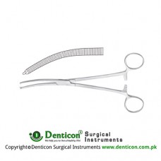 Berkeley-Bonney Hysterectomy Forcep Curved Stainless Steel, 20 cm - 8"